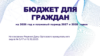 Бюджет для граждан 2026-2028